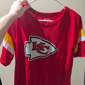 Kansas City Chiefs Red Short Sleeve Tee